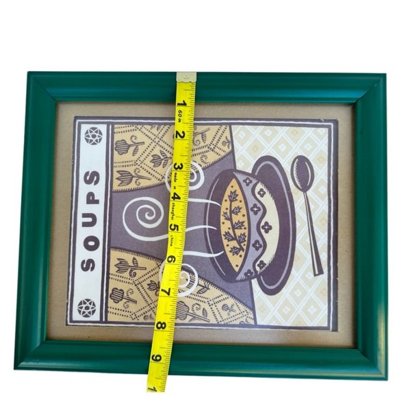 🌸6/$20🌸 Framed “Soups” Print - Picture 6 of 7
